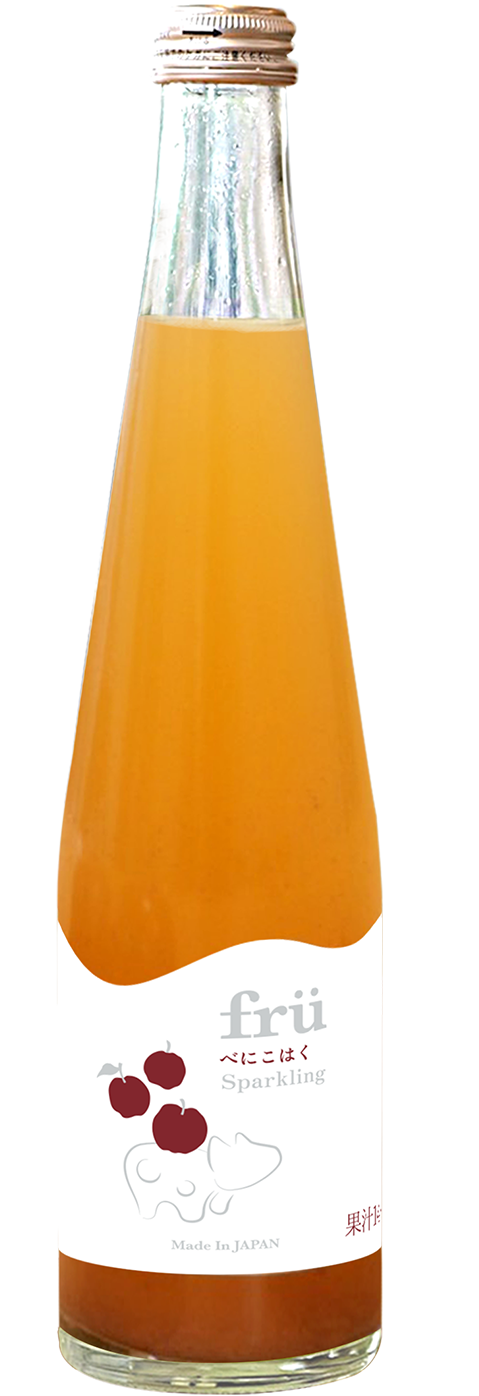fruべにこはくSparkling 300ml 12 bottles